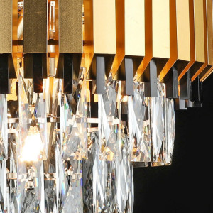 Подвесная люстра  02144-0.4-05 FGD+BK