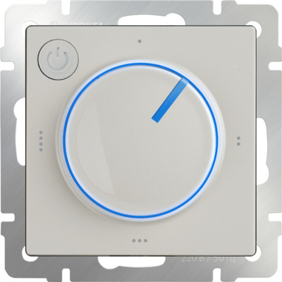 Терморегулятор Встраиваемые механизмы слоновая кость W1151103