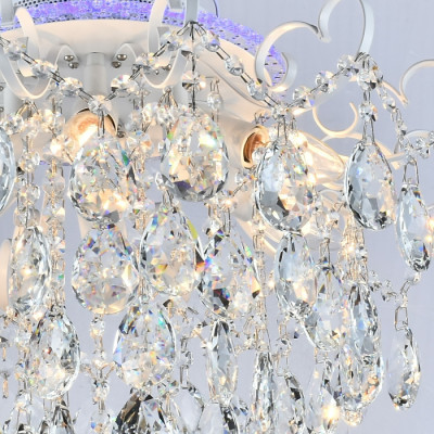 Потолочная люстра  04024-0.3-06 WH+SILVER PN+RGB