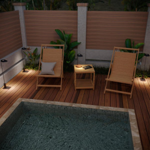 Уличная настольная лампа Elegance 359407