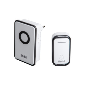Звонок электронный  UDB-094W-R1T1-38S-BL/WH
