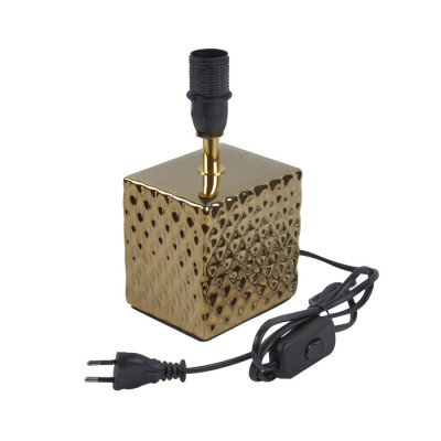 Интерьерная настольная лампа  UML-B306 E14 GOLD/BLACK