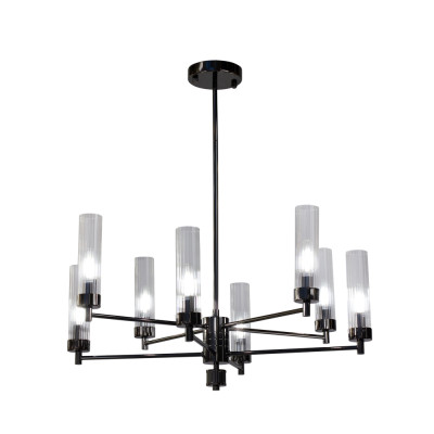 Подвесная люстра INDIGO INDIGO SP8 PEARL BLACK