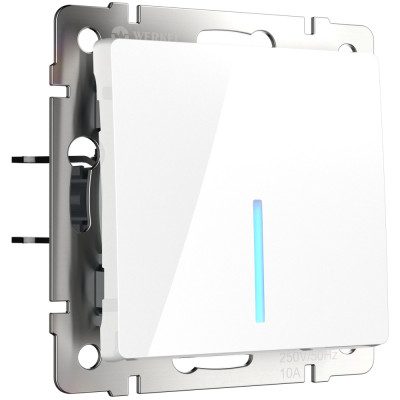 Выключатель Встраиваемые механизмы белые W1112101